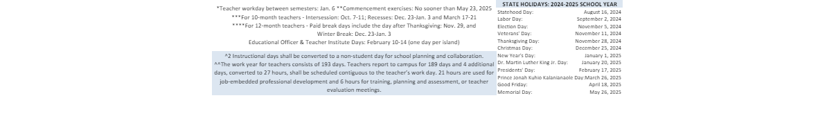 District School Academic Calendar Key for Central Middle School