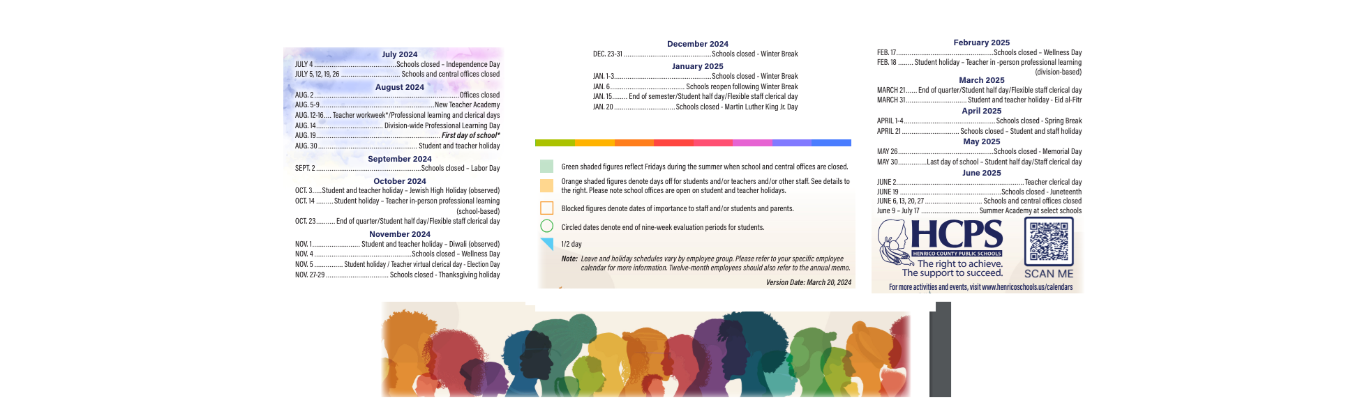 District School Academic Calendar Key for Adams Elementary