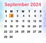 District School Academic Calendar for Glen Allen Elementary for September 2024