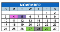 District School Academic Calendar for Parkview School 81 for November 2024