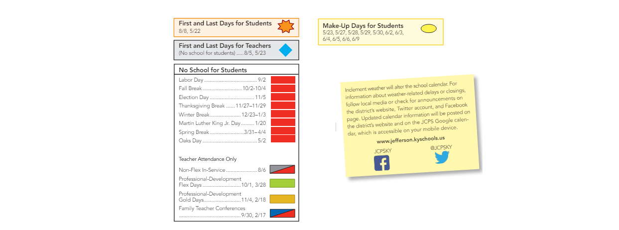 District School Academic Calendar Key for Ackerly/bingham Guidance Center Spec Ed