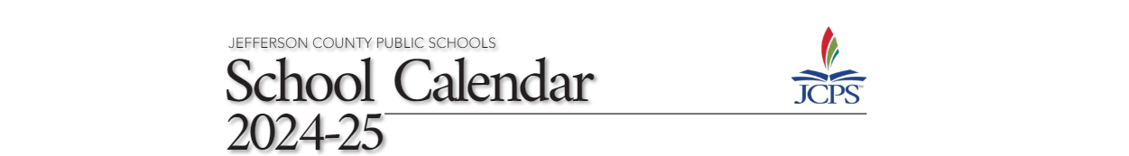 District School Academic Calendar for Ahrens Educational Resource Center