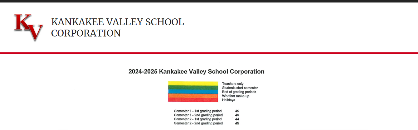 District School Academic Calendar Key for Wheatfield Elementary School