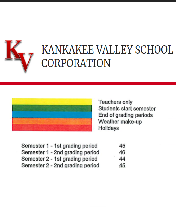 District School Academic Calendar Legend for Wheatfield Elementary School