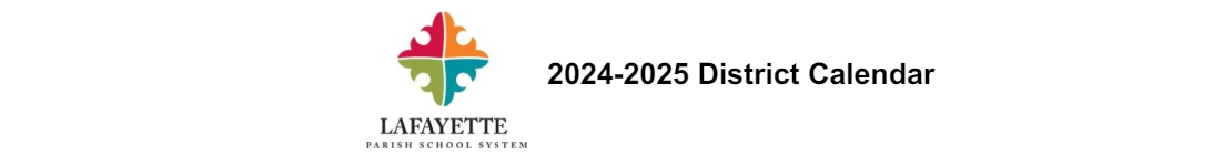 District School Academic Calendar for Lafayette Alternative Program For Students