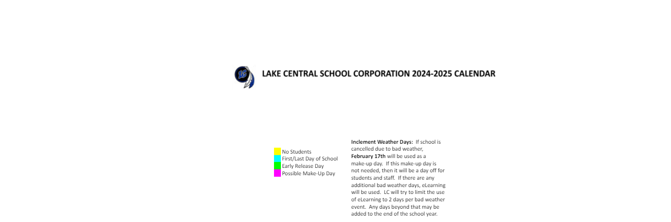 District School Academic Calendar Key for Kolling Elementary School