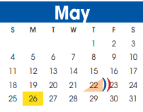District School Academic Calendar for Travis Elementary for May 2025