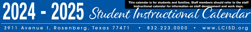 District School Academic Calendar for Travis Elementary