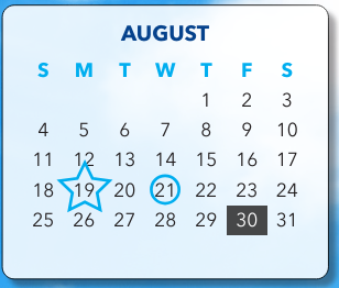 District School Academic Calendar for Eastern High School for August 2024