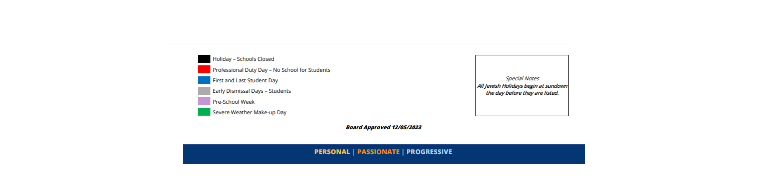 District School Academic Calendar Key for Lee Middle School