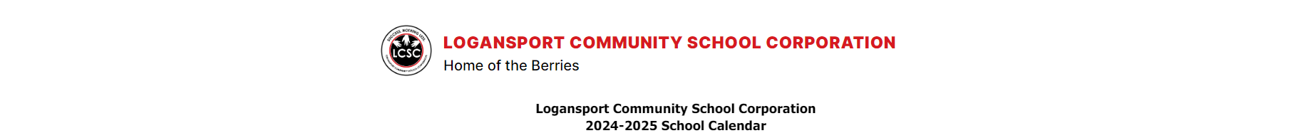 District School Academic Calendar for Logansport Comm High Sch