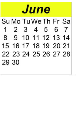 District School Academic Calendar for Mackenzie Middle School for June 2025