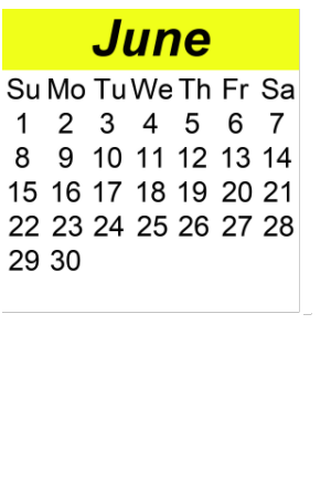 District School Academic Calendar for Matthews Lrn Ctr/new Directions for June 2025