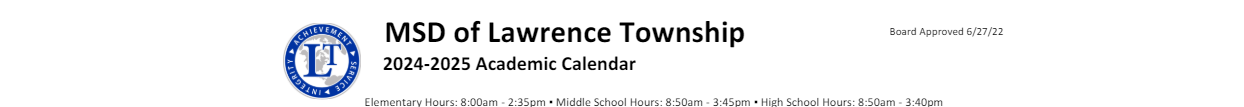 District School Academic Calendar for Crestview Elementary School