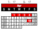 District School Academic Calendar for Lafayette Meadow School for April 2025