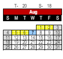 District School Academic Calendar for Lafayette Meadow School for August 2024