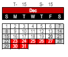 District School Academic Calendar for Lafayette Meadow School for December 2024