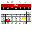 District School Academic Calendar for Lafayette Meadow School for February 2025