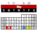 District School Academic Calendar for Lafayette Meadow School for May 2025