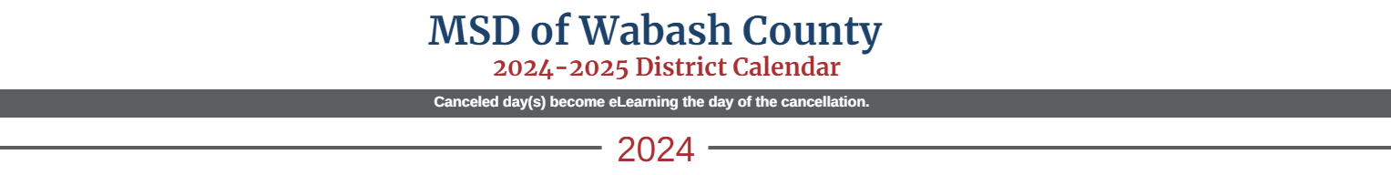 District School Academic Calendar for Wabash/miami Area Prog Excpt