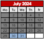 District School Academic Calendar for J Everett Light Career Ctr for July 2024