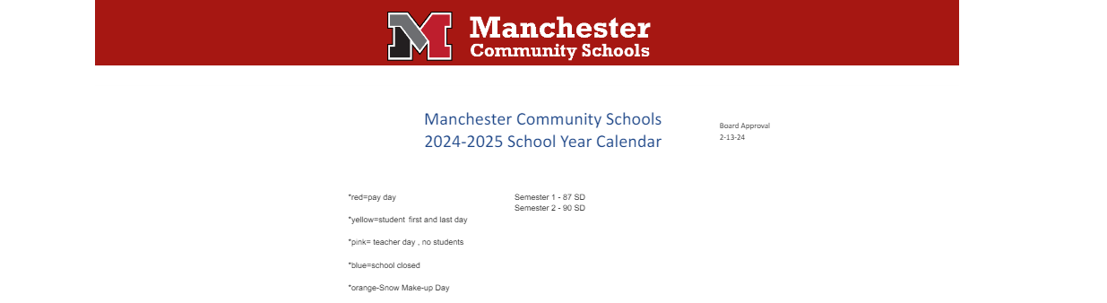 District School Academic Calendar Key for Laketon Elementary School