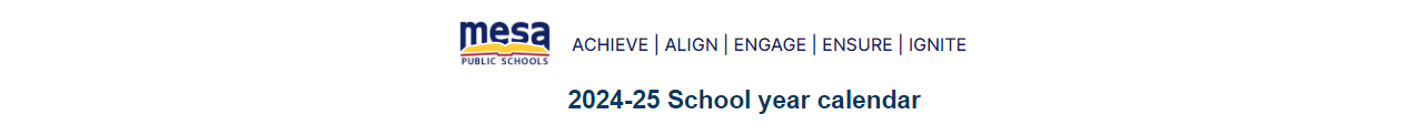 District School Academic Calendar for O'connor Elementary School