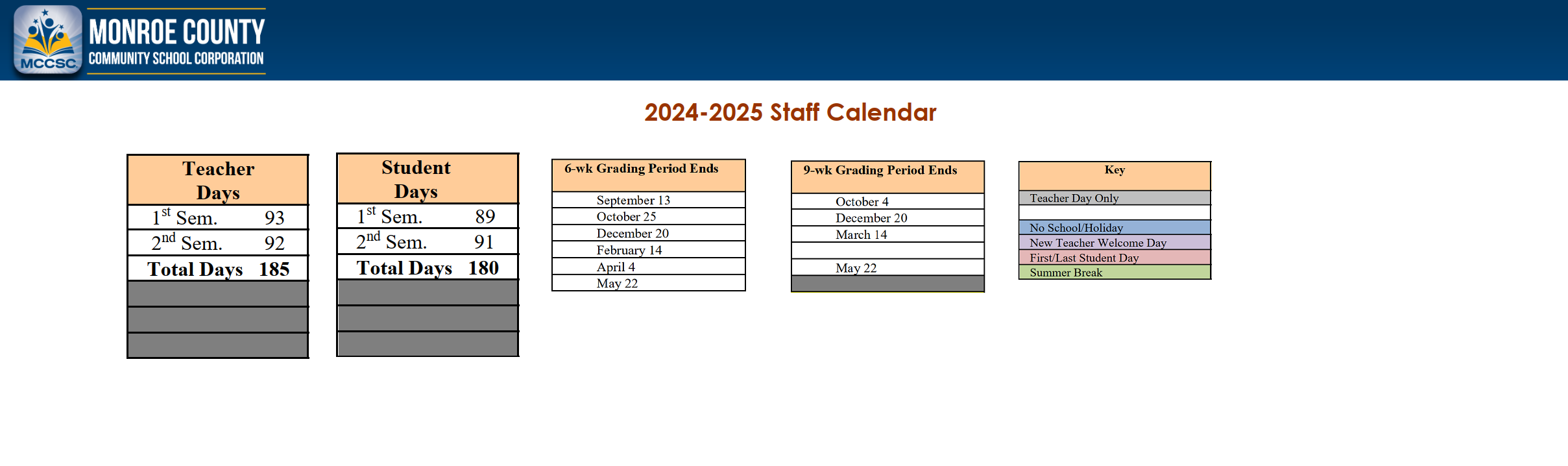 District School Academic Calendar Key for Arlington Heights Elementary School