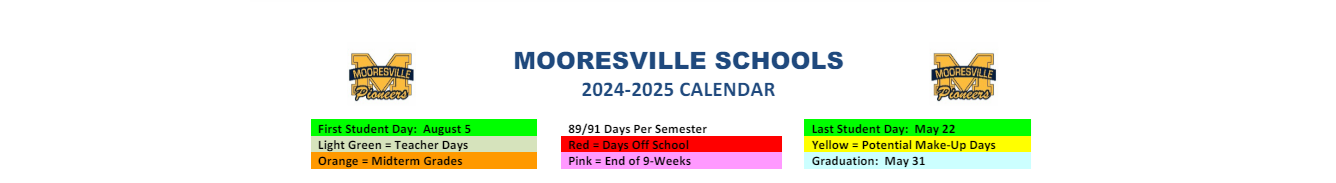 District School Academic Calendar for Paul Hadley Middle Sch