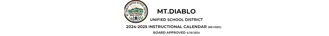 District School Academic Calendar for Delta View Elementary