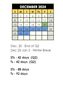 District School Academic Calendar for Mccordsville Elementary School for December 2024