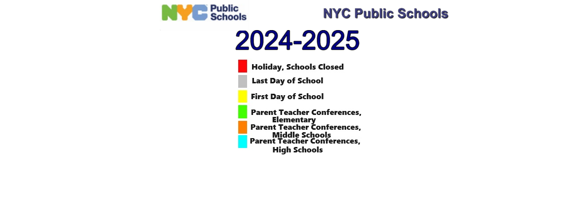 District School Academic Calendar Key for P.S.  21 Edward Hart School
