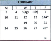 District School Academic Calendar for Dwight Early Childhood Program for February 2025