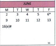 District School Academic Calendar for Dwight Early Childhood Program for June 2025