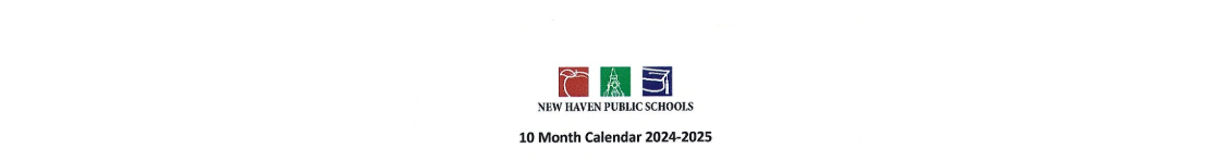 District School Academic Calendar for Dwight Early Childhood Program