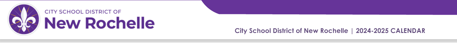 District School Academic Calendar for New Rochelle High School