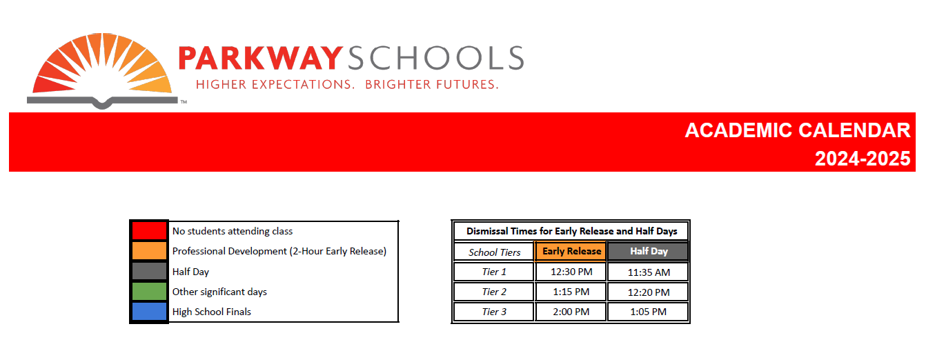 District School Academic Calendar Key for Craig ELEM.