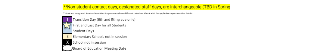 District School Academic Calendar Key for Poudre Transition Center