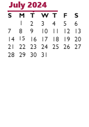 District School Academic Calendar for Broad Meadows Middle for July 2024
