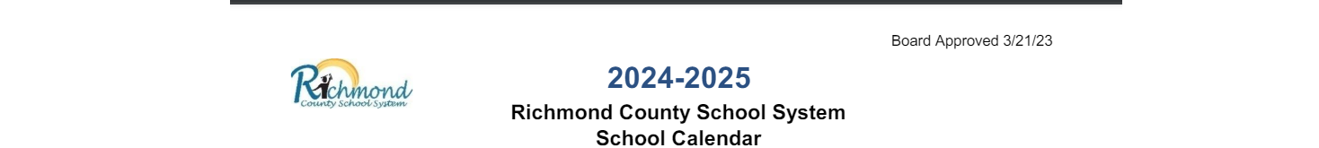 District School Academic Calendar for Sego Middle School