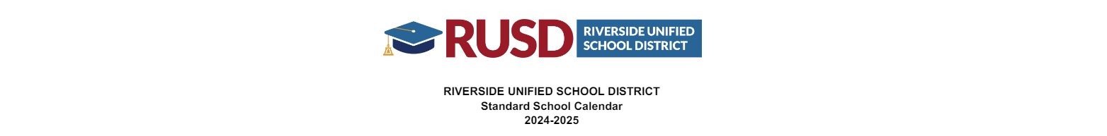 District School Academic Calendar for Riverside Unified Independent Study