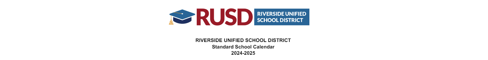 District School Academic Calendar for Riverside Unified Opportunity