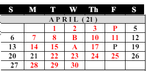 District School Academic Calendar for Kempton Elementary School for April 2025