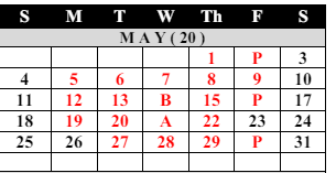 District School Academic Calendar for Kempton Elementary School for May 2025