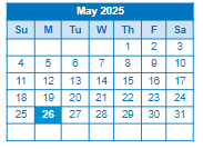 District School Academic Calendar for Rondo Learning Center for May 2025