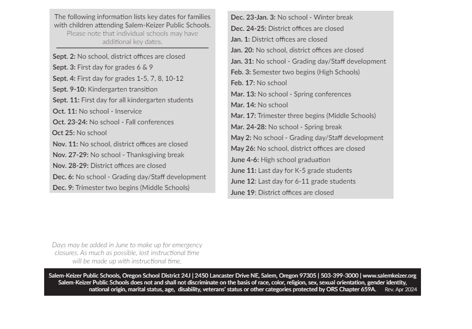 District School Academic Calendar Key for Clear Lake Elementary School