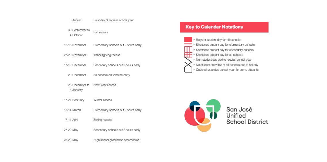 District School Academic Calendar Key for Pioneer High