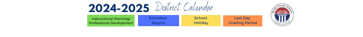 District School Academic Calendar Key for Inverness Elementary School