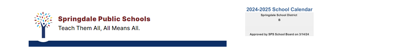 District School Academic Calendar for George Elementary School