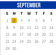 District School Academic Calendar for Salmen High School for September 2024